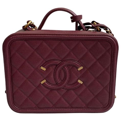 chanel vanity 2021|chanel burgundy review.